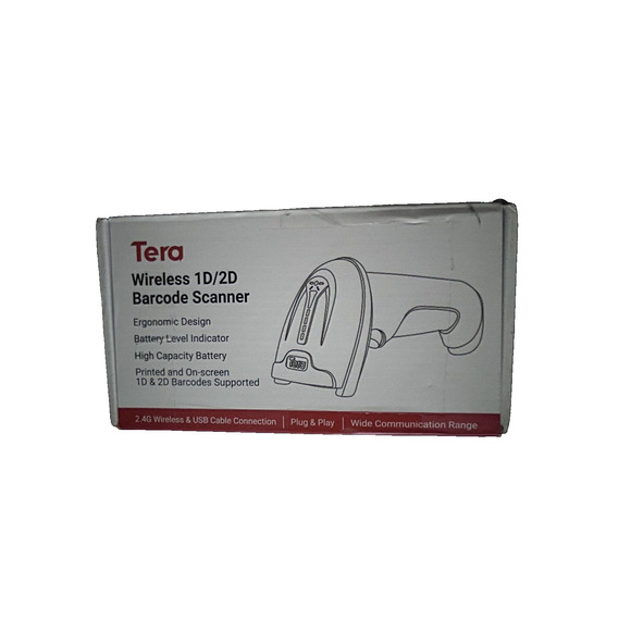 Tera 1D 2D Wireless Barcode Scanner New Open Box D5100 - Picture 9 of 10